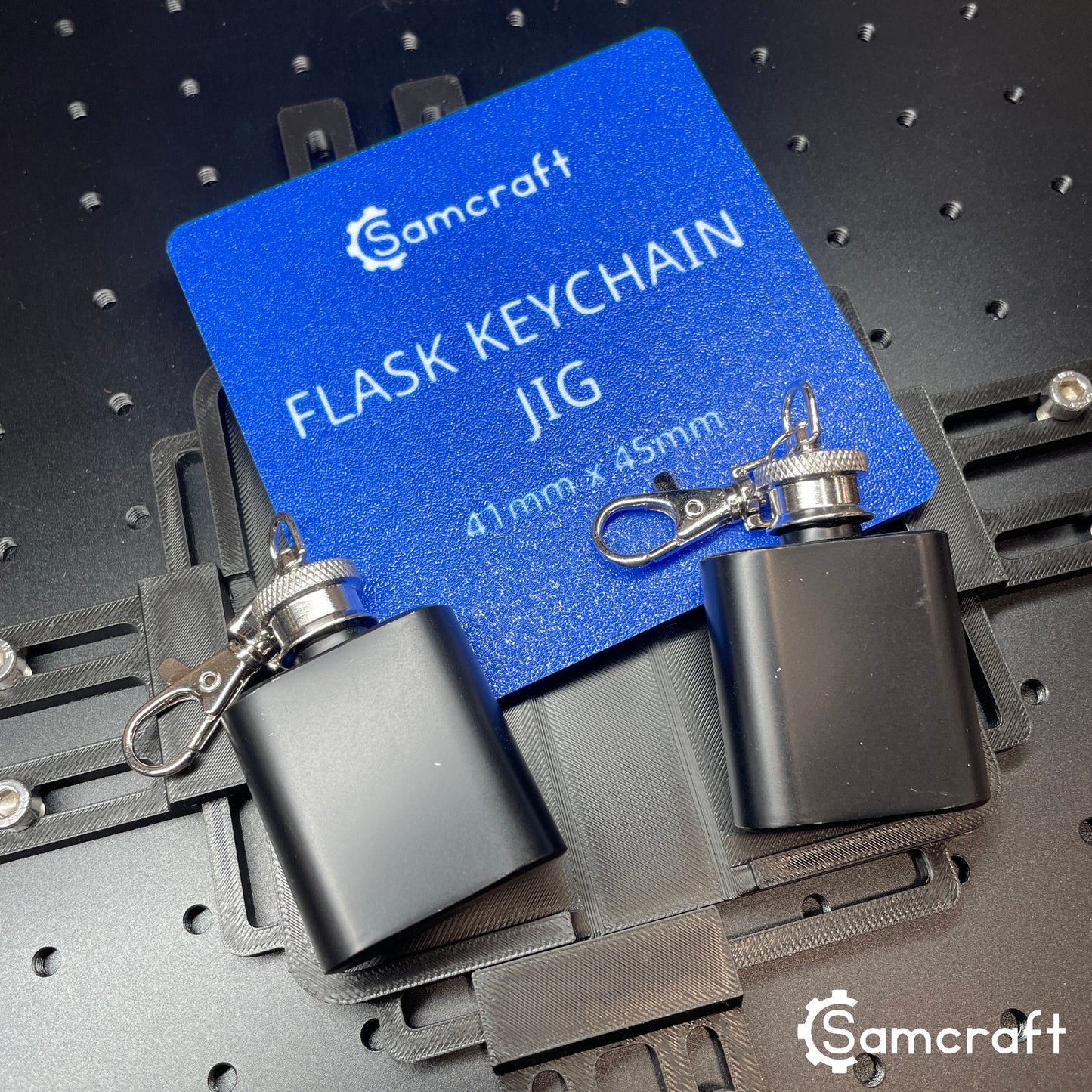 Flask Keychain Jig - ComMarker - Samcraft