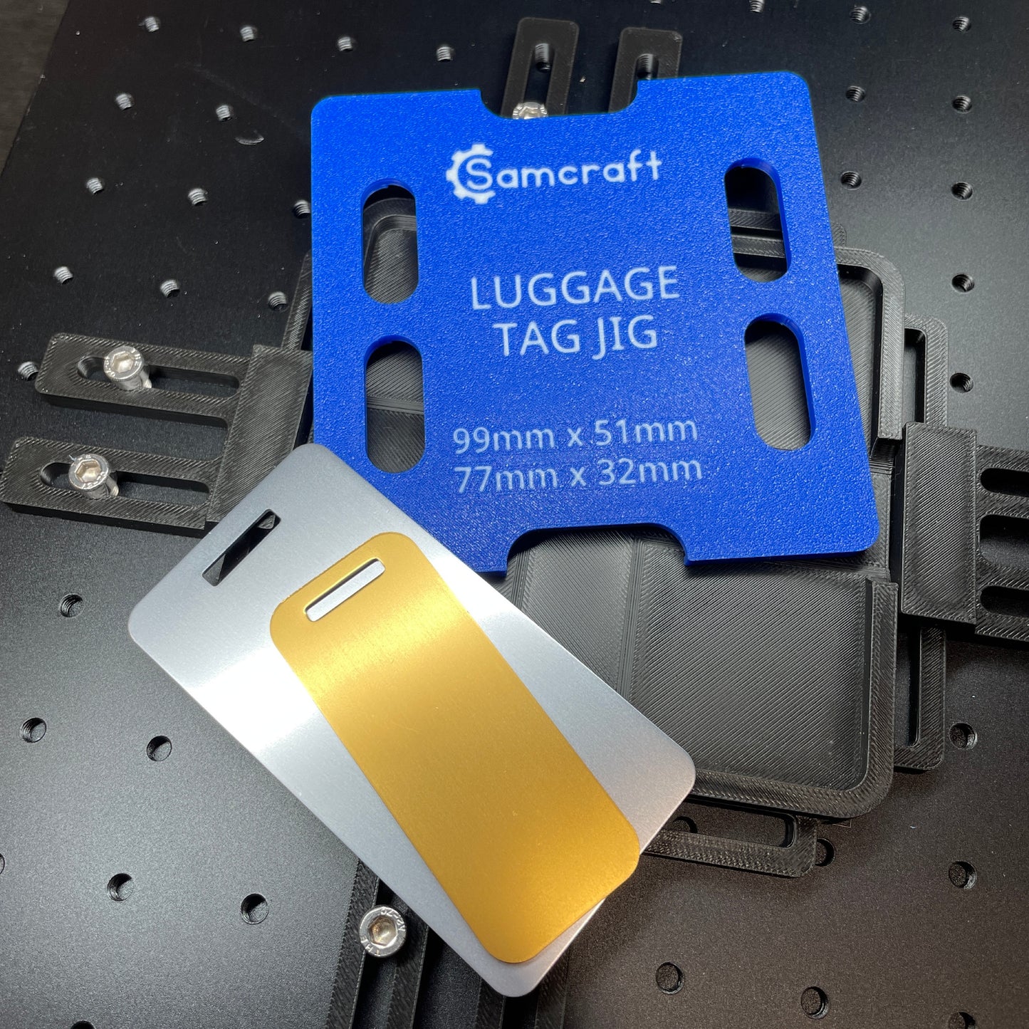 Metal Luggage Tag Jig - ComMarker - Samcraft
