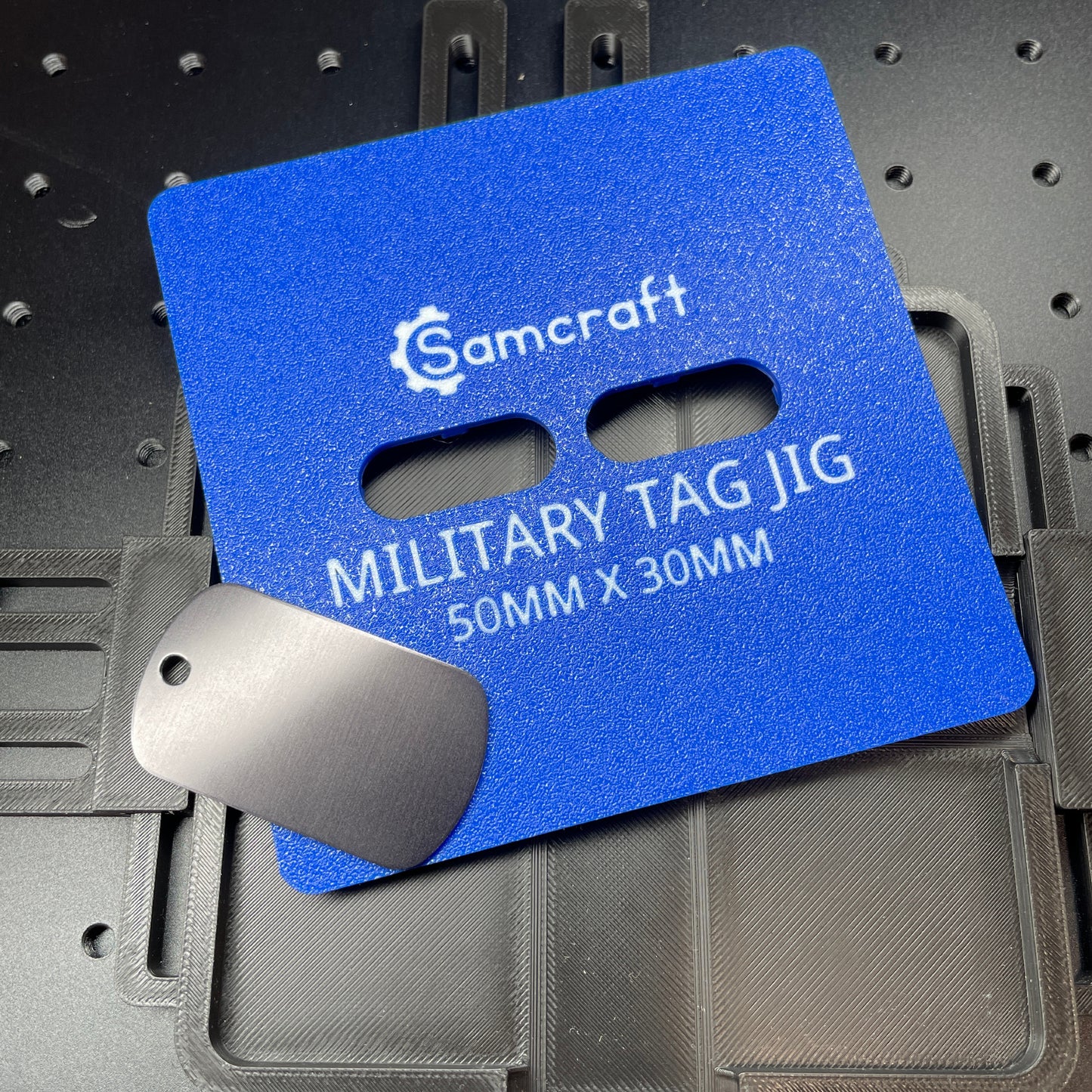 Military Dog Tag Jig - ComMarker - Samcraft