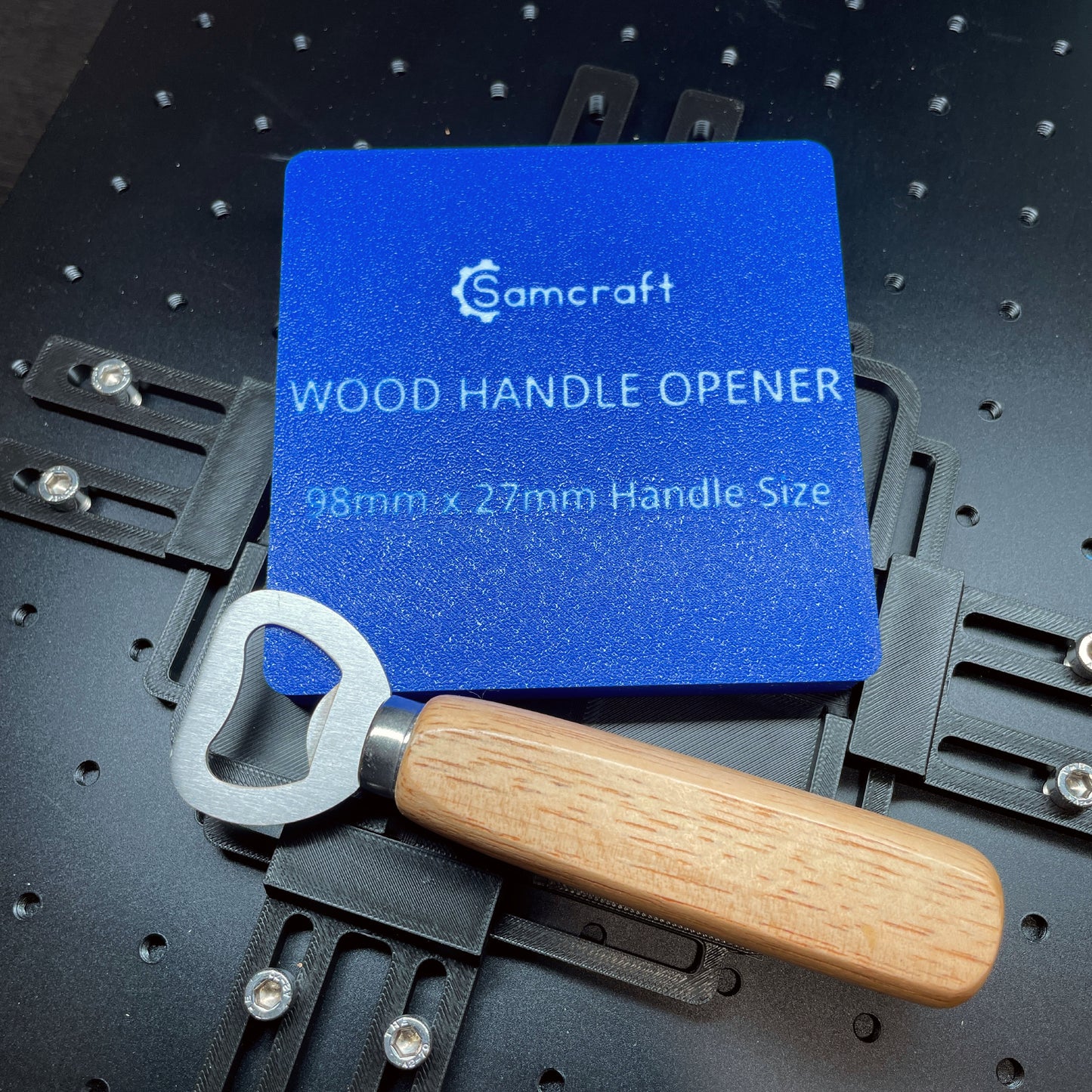 Bottle Opener - Wood Handle - ComMarker - Samcraft