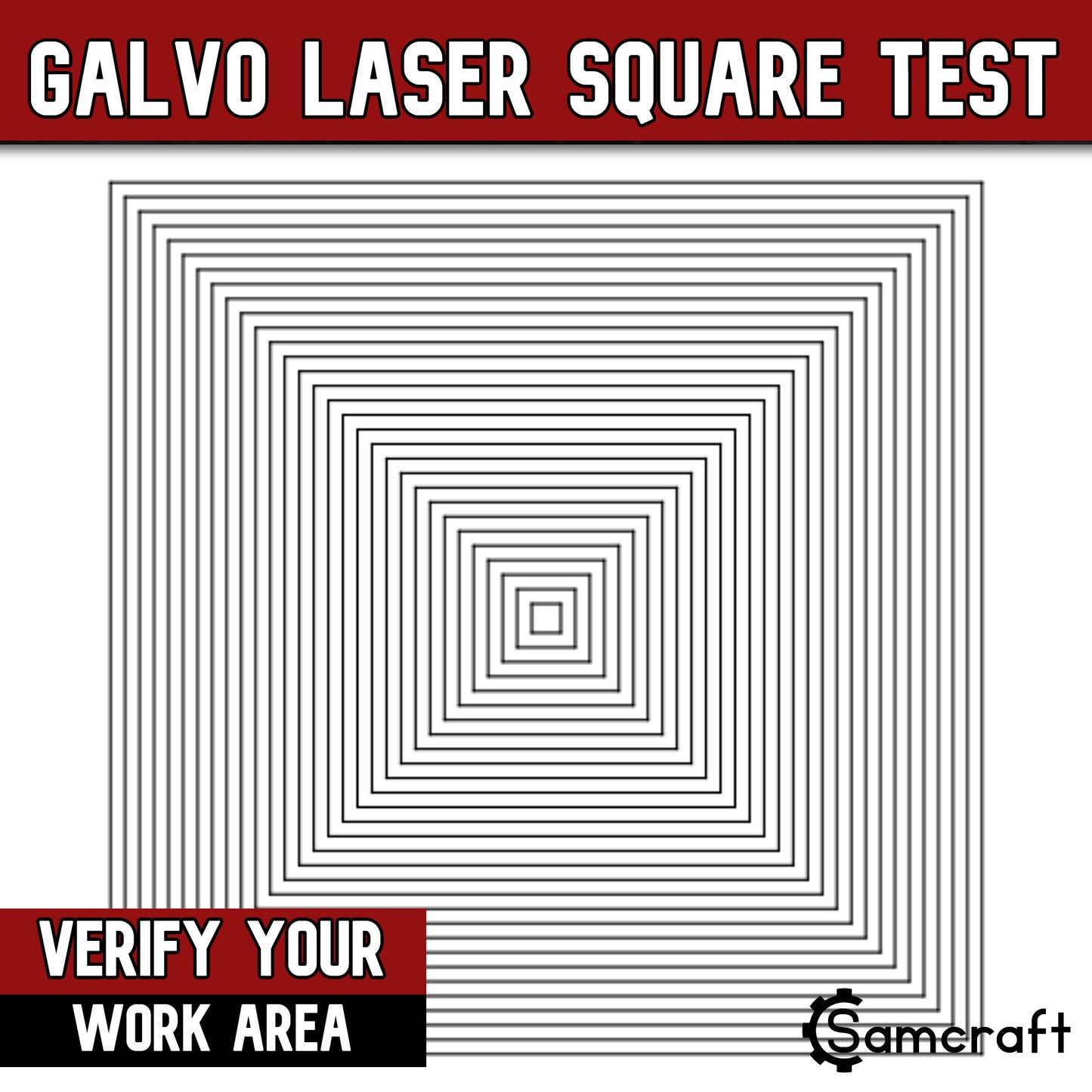 Galvo Laser Square Test