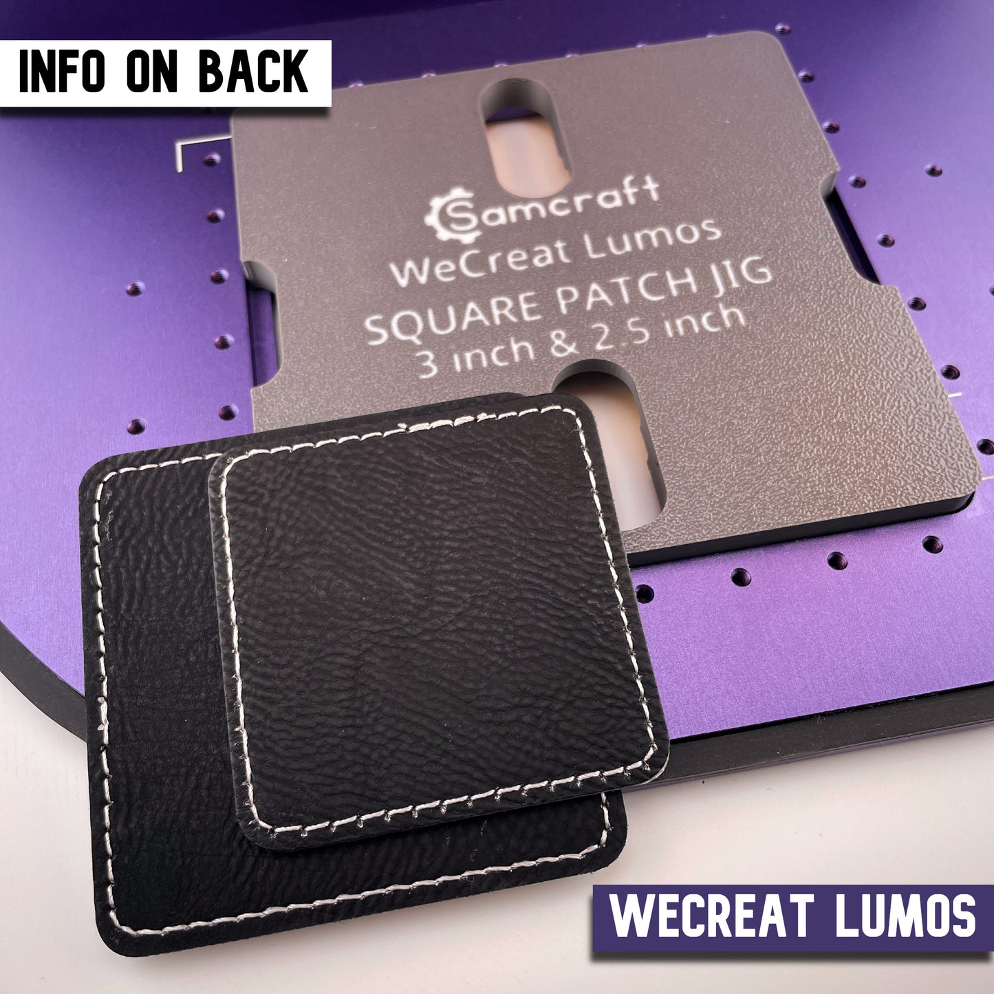 Square Patch Jig - WeCreat Lumos