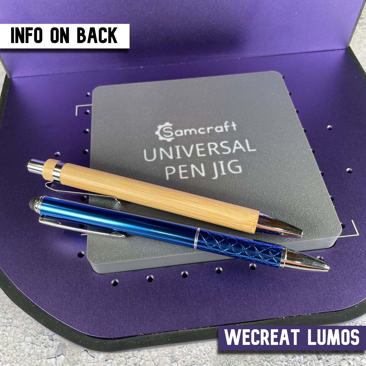 Pen Jig - WeCreat Lumos