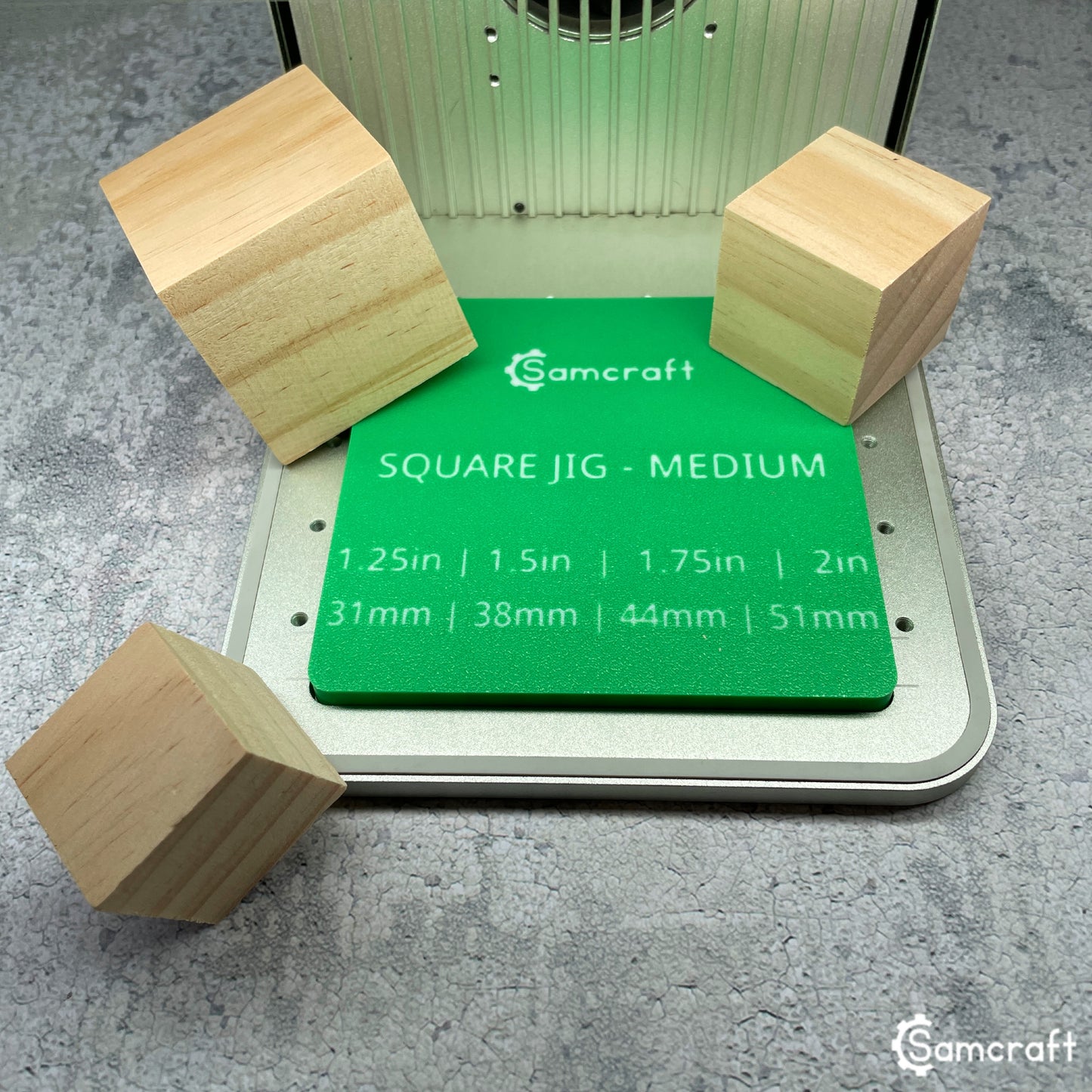 Square Block Jig - Medium - xTool F1