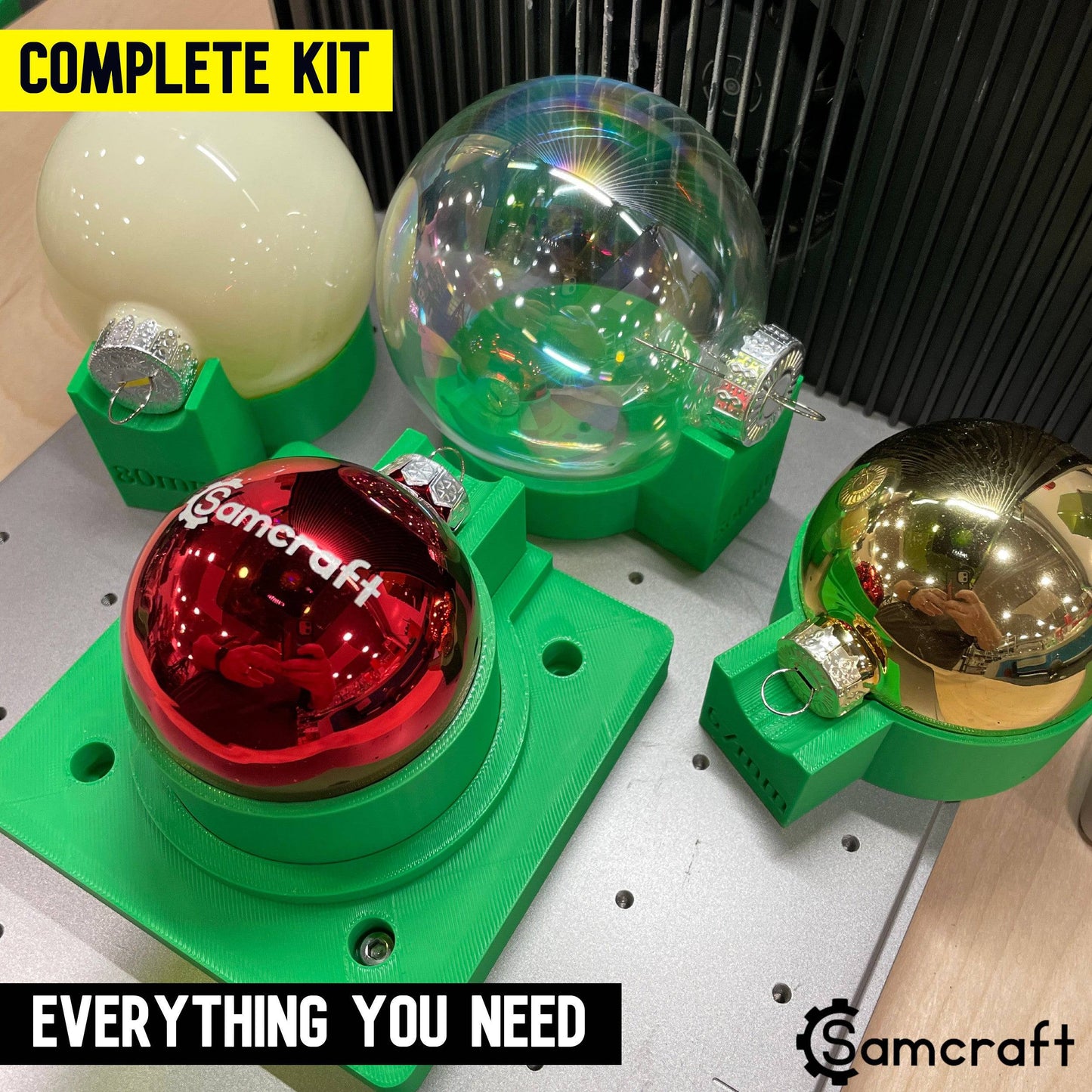 Ball Ornament Jig - xTool F2 Ultra