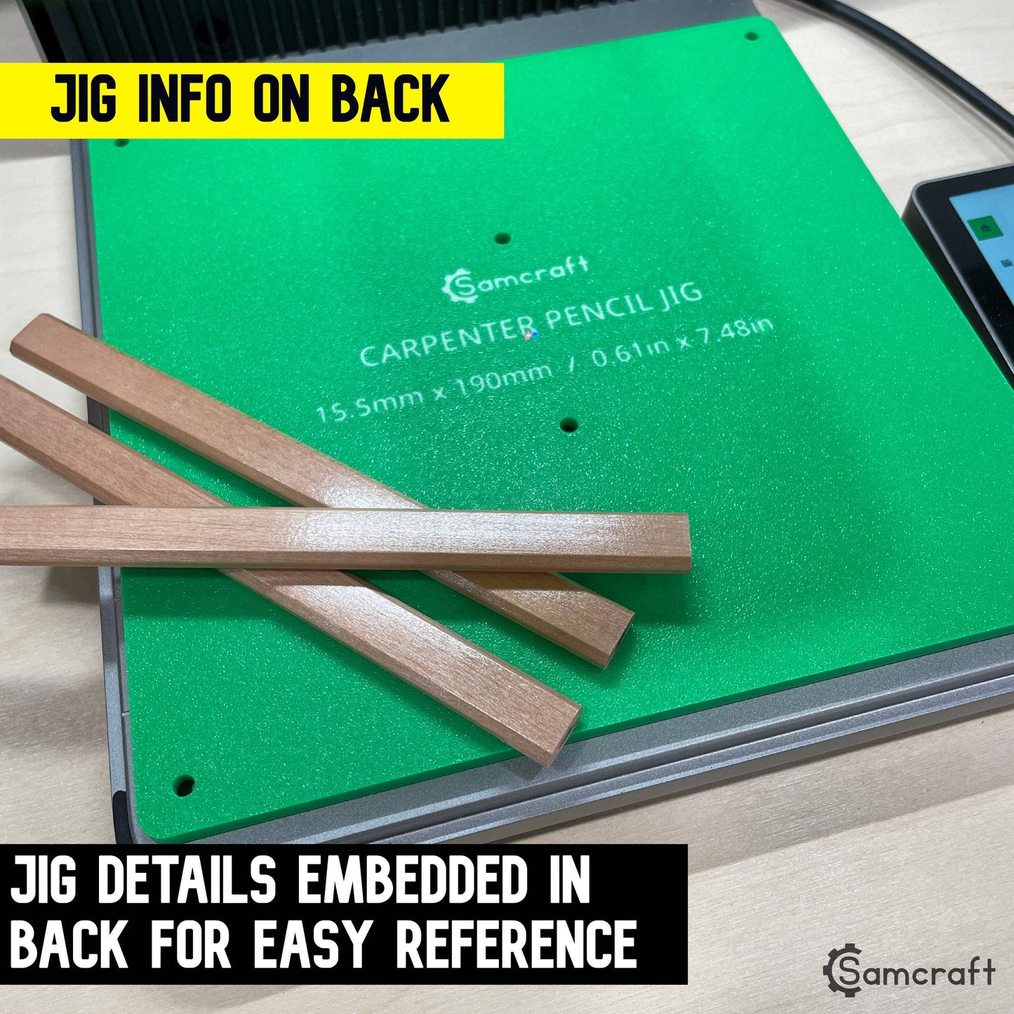 Carpenter Pencil Jig - xTool F1 Ultra