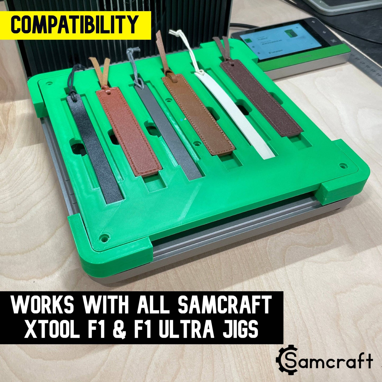 Jig Baseplate for xTool F1 Ultra Lasers