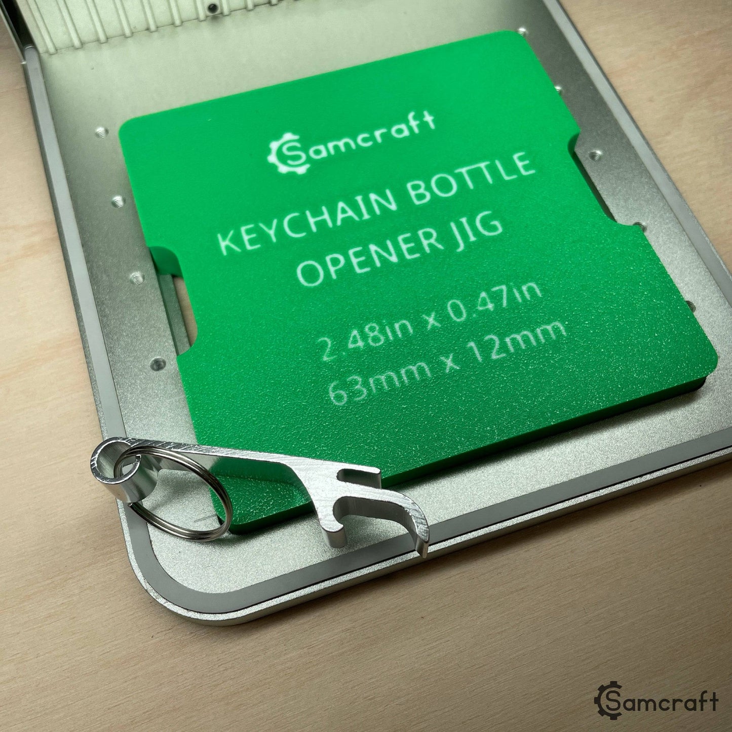 Keychain Bottle Opener Jig - xTool F1