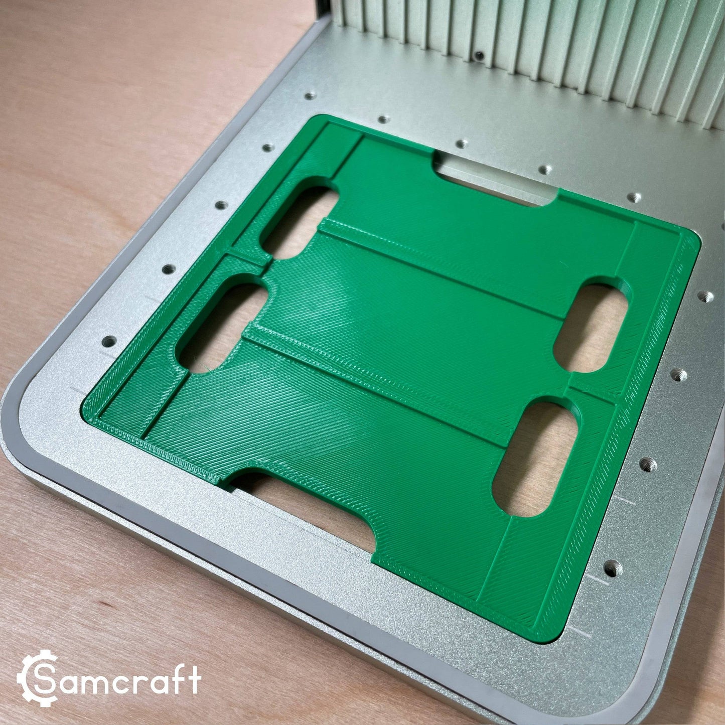 Metal Luggage Tag Jig - xTool F1