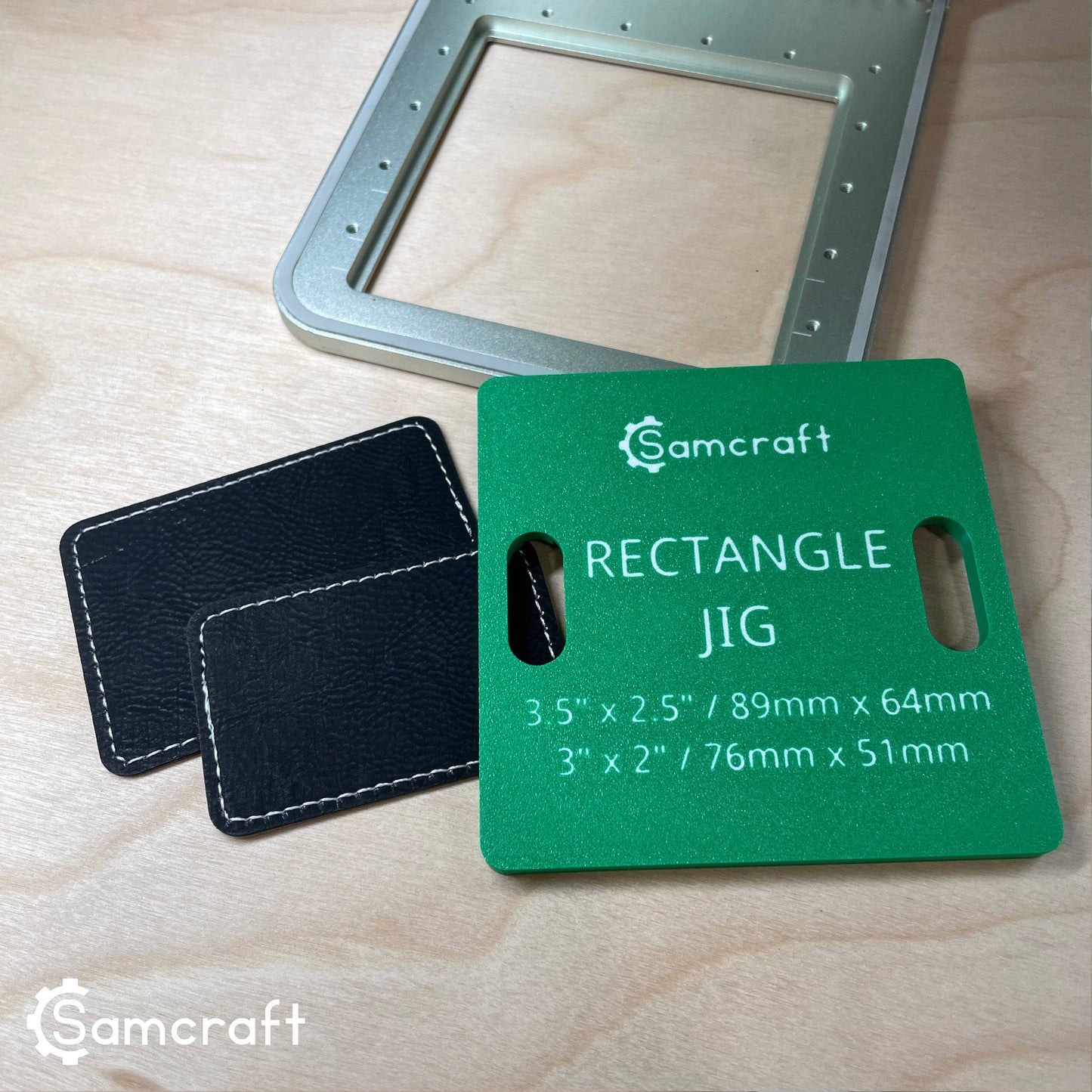 Rectangle Patch Jig - xTool F1