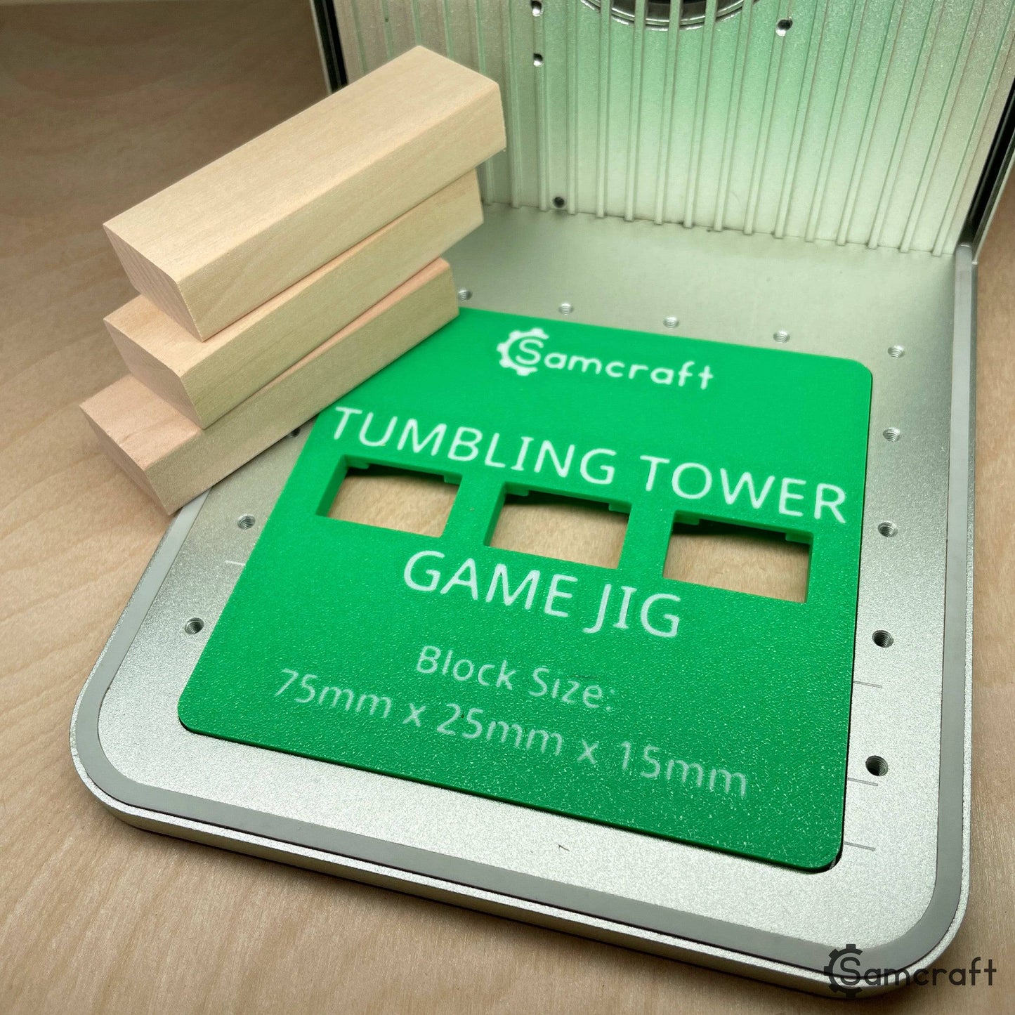 Tumbling Tower Game Jig - xTool F1