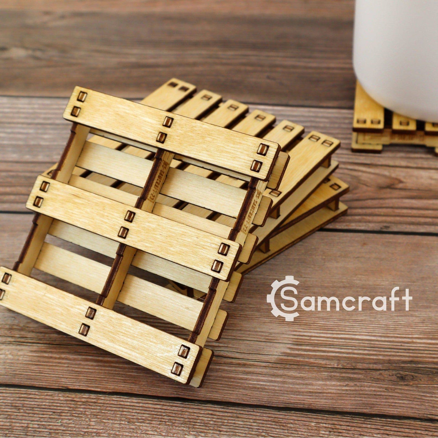 Pallet Drink Coaster - DIGITAL FILE