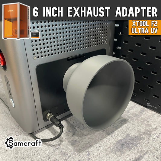 Exhaust Adapter - 6 inch - xTool F2 Ultra UV