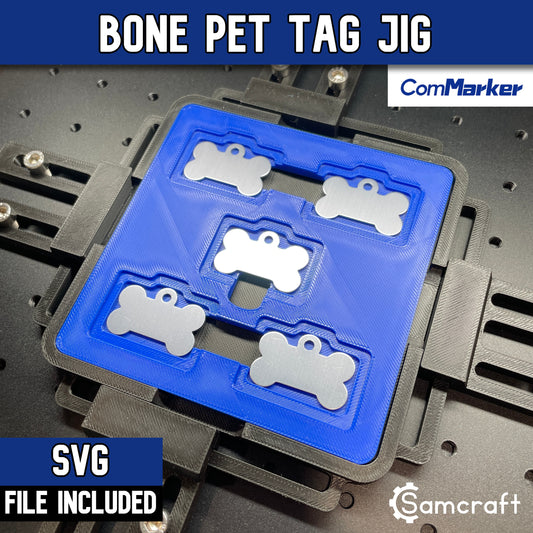 Pet Tag Jig - Bone - ComMarker - Samcraft