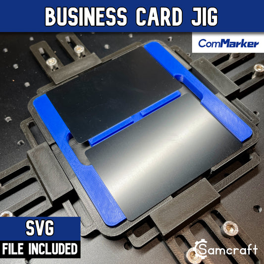 Business Card Jig - ComMarker - Samcraft