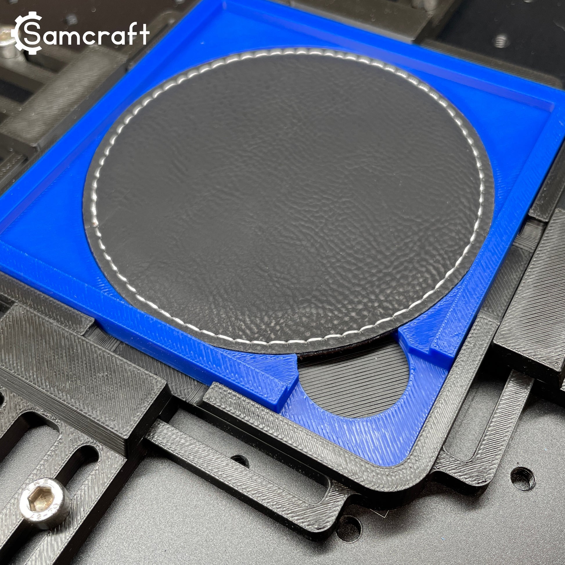 Drink Coaster Jig - Leatherette & Silicone - ComMarker - Samcraft