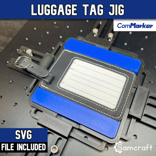 Leatherette Luggage Tag Jig - ComMarker - Samcraft