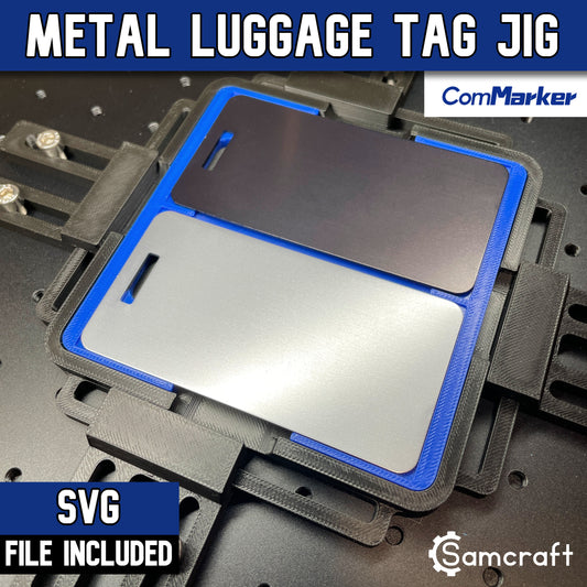 Metal Luggage Tag Jig - ComMarker - Samcraft
