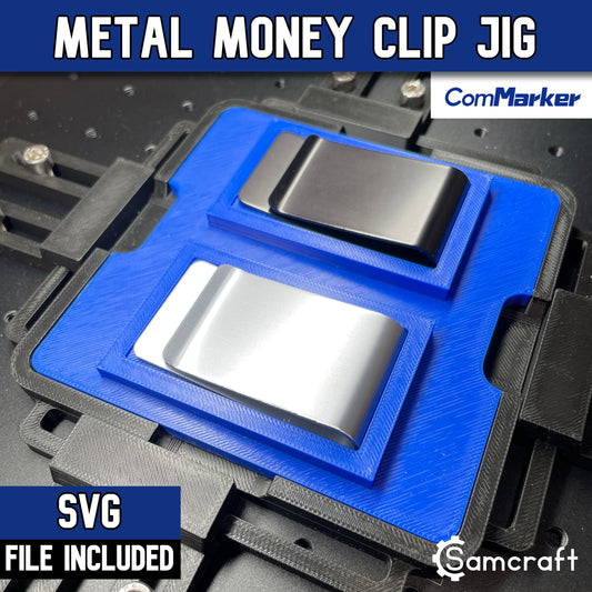 Money Clip Jig - Metal - ComMarker - Samcraft