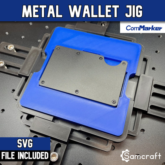 Metal Wallet Jig - ComMarker - Samcraft