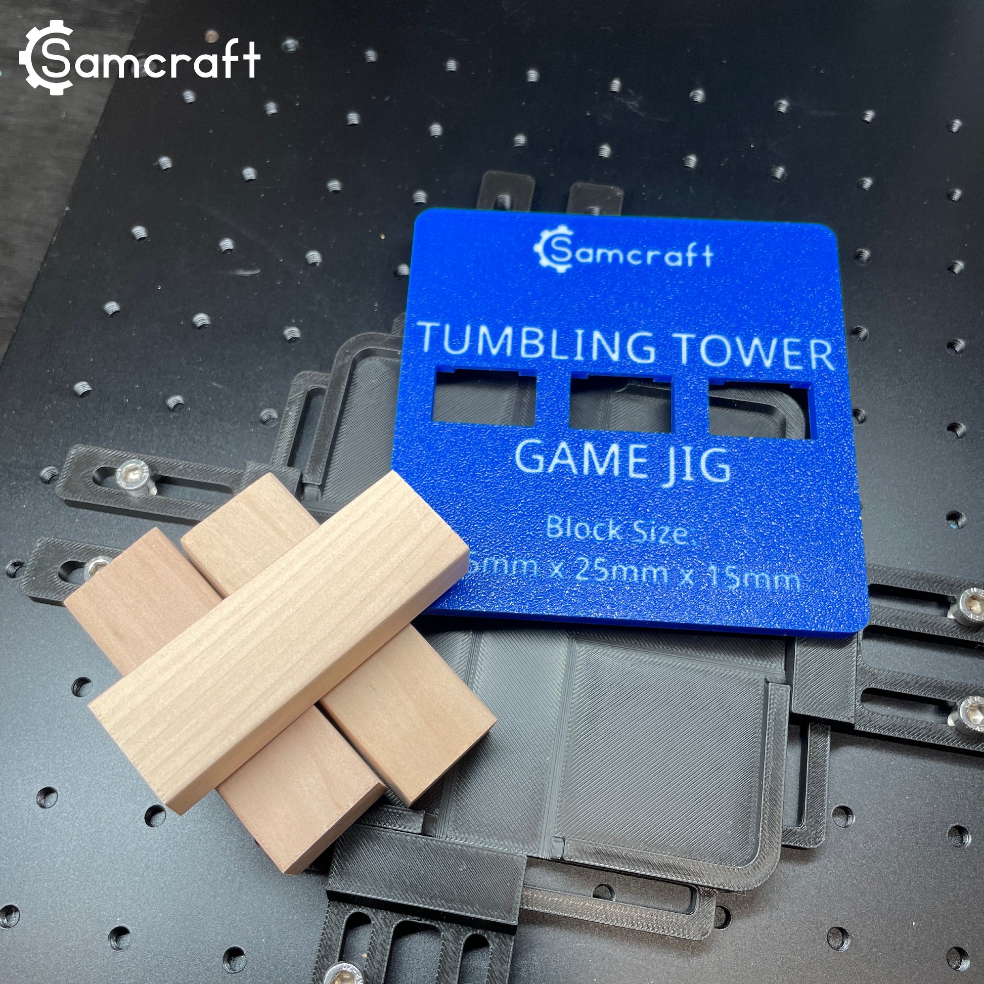 Tumbling Tower Game Jig - ComMarker - Samcraft