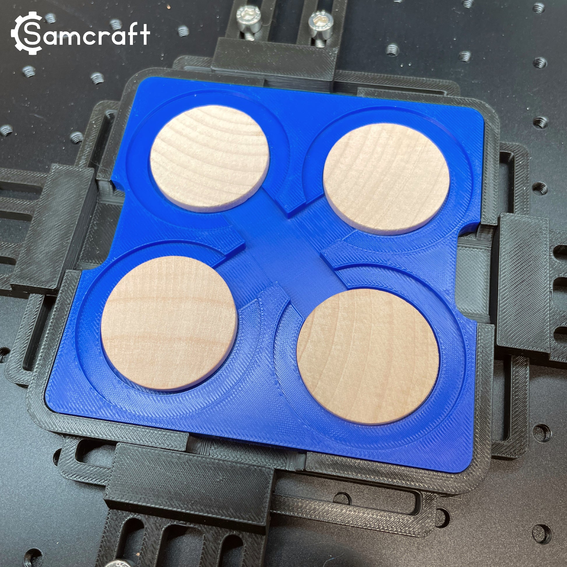 Wood Coin Jig - ComMarker - Samcraft