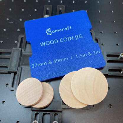 Wood Coin Jig - ComMarker - Samcraft