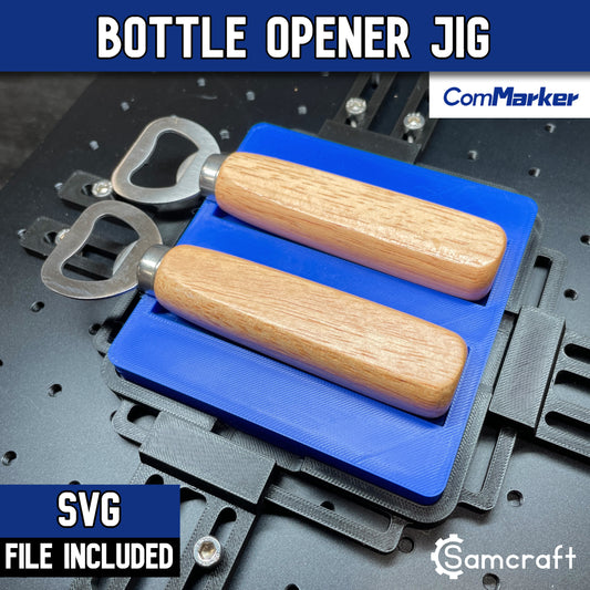 Bottle Opener - Wood Handle - ComMarker - Samcraft