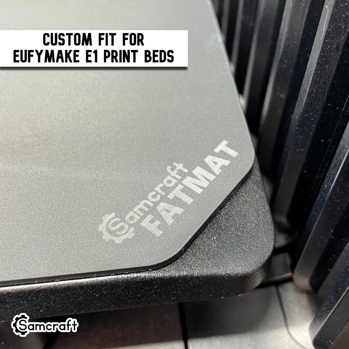 Samcraft FatMat for eufyMake E1 – Reusable Print Bed Mat | Samcraft