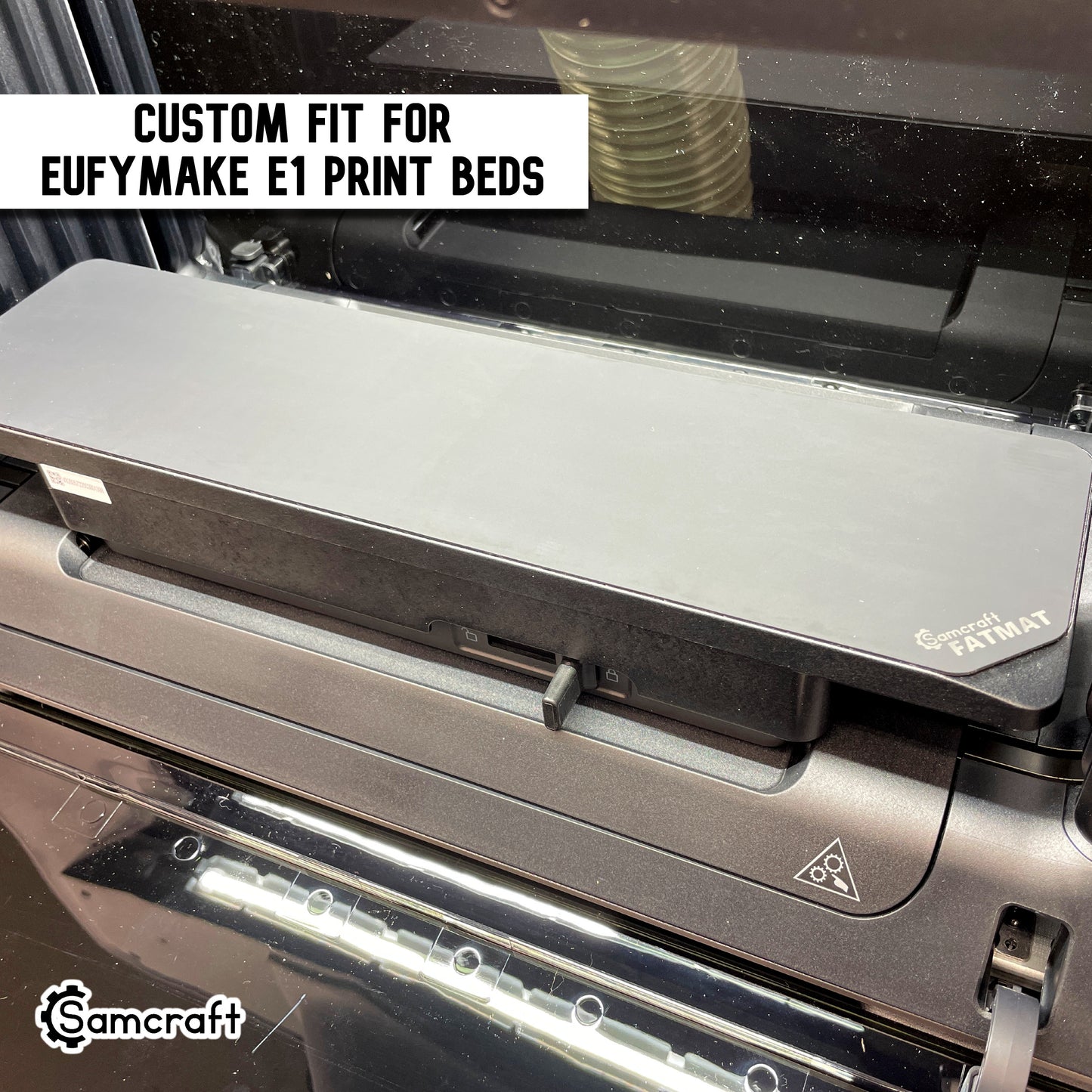 Samcraft FatMat for eufyMake E1 - Reusable UV Printer Mat Kit