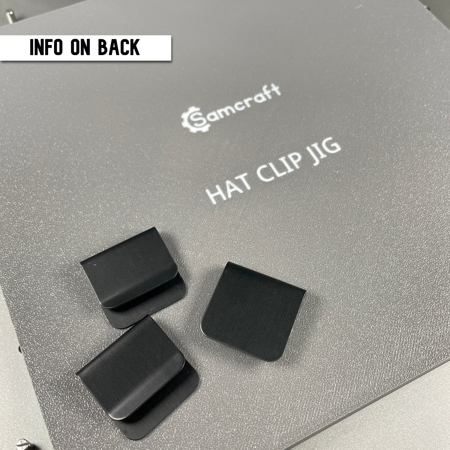 Hat Brim Clip Jig - xTool F2 Ultra / F2 Ultra UV