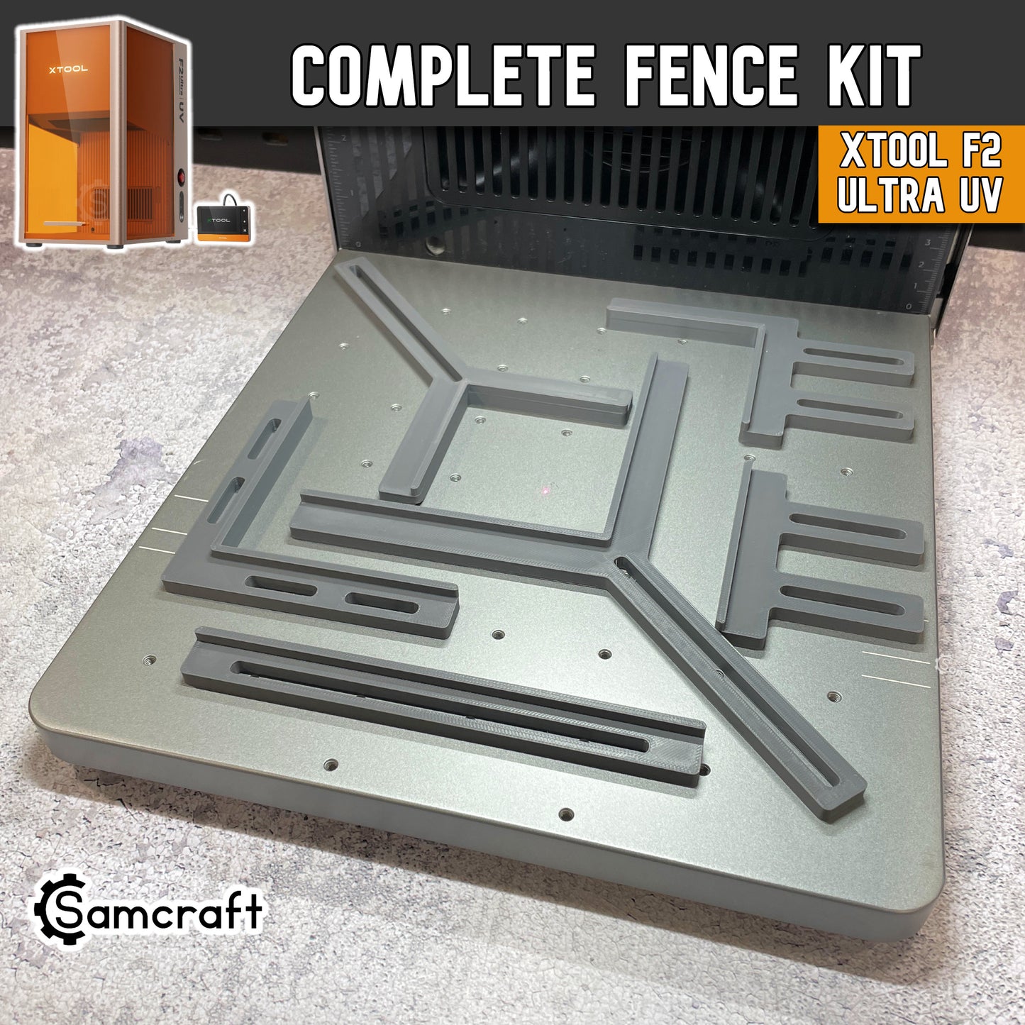 Fence Kit - xTool F2 Ultra UV
