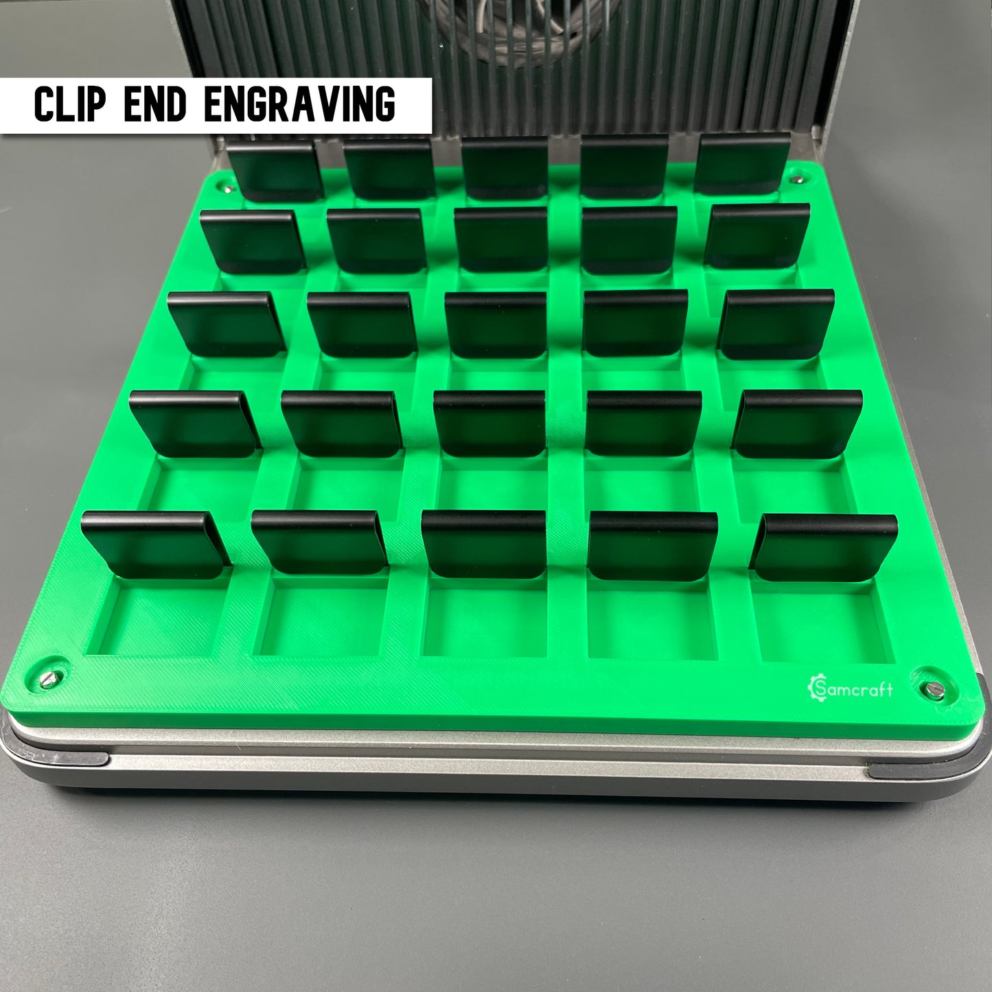 Hat Brim Clip Engraving Jig for xTool F1 Ultra