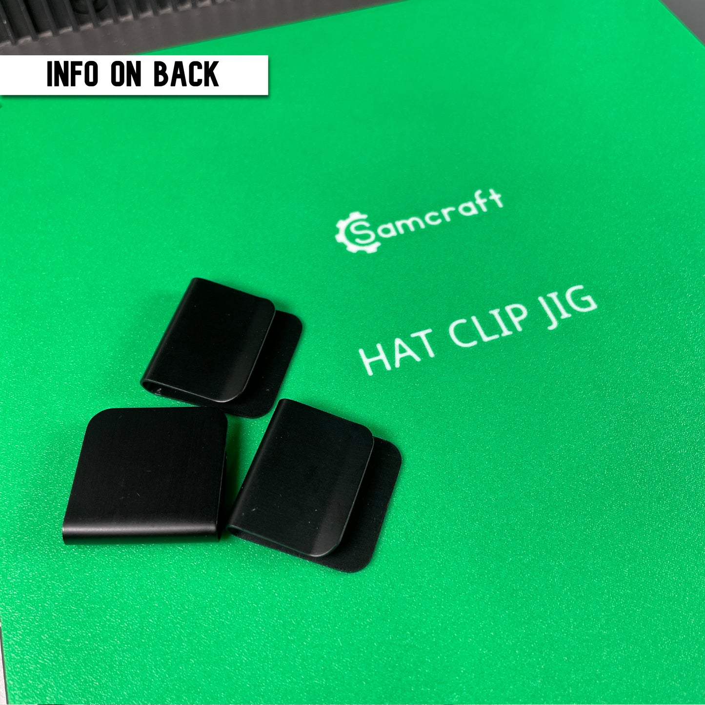 Hat Brim Clip Engraving Jig for xTool F1 Ultra