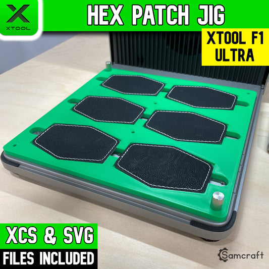 Hex Patch Jig - xTool F1 Ultra