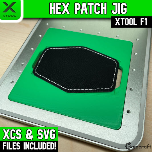 Hex Patch Jig - xTool F1