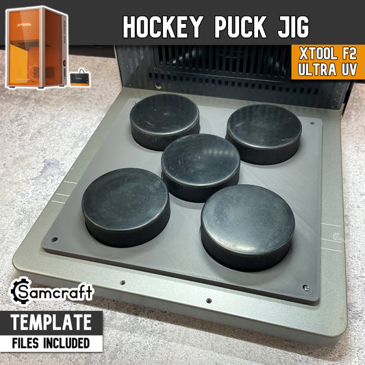 Hockey Puck Jig - xTool F2 Ultra UV