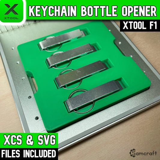 Keychain Bottle Opener Jig - xTool F1