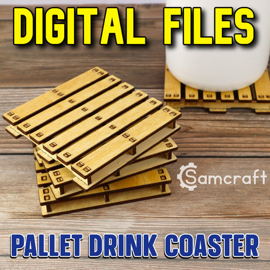 Pallet Drink Coaster - DIGITAL FILE