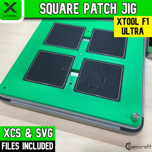 Square Patch Jig - xTool F1 Ultra