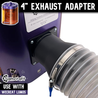 WeCreat Lumos 4 inch Exhaust Hose Adapter