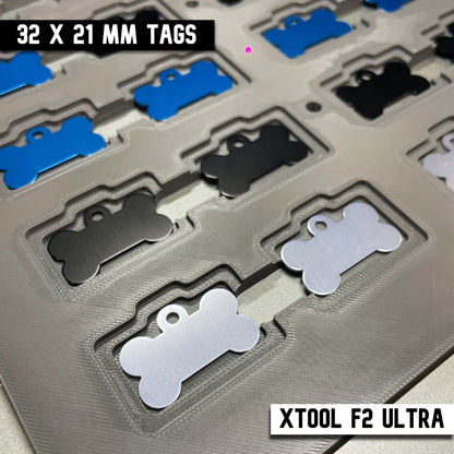 Pet Tag Jig - Bone - xTool F2 Ultra