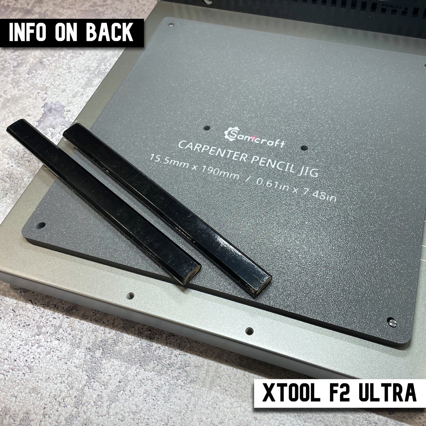 Carpenter Pencil Jig - xTool F2 Ultra