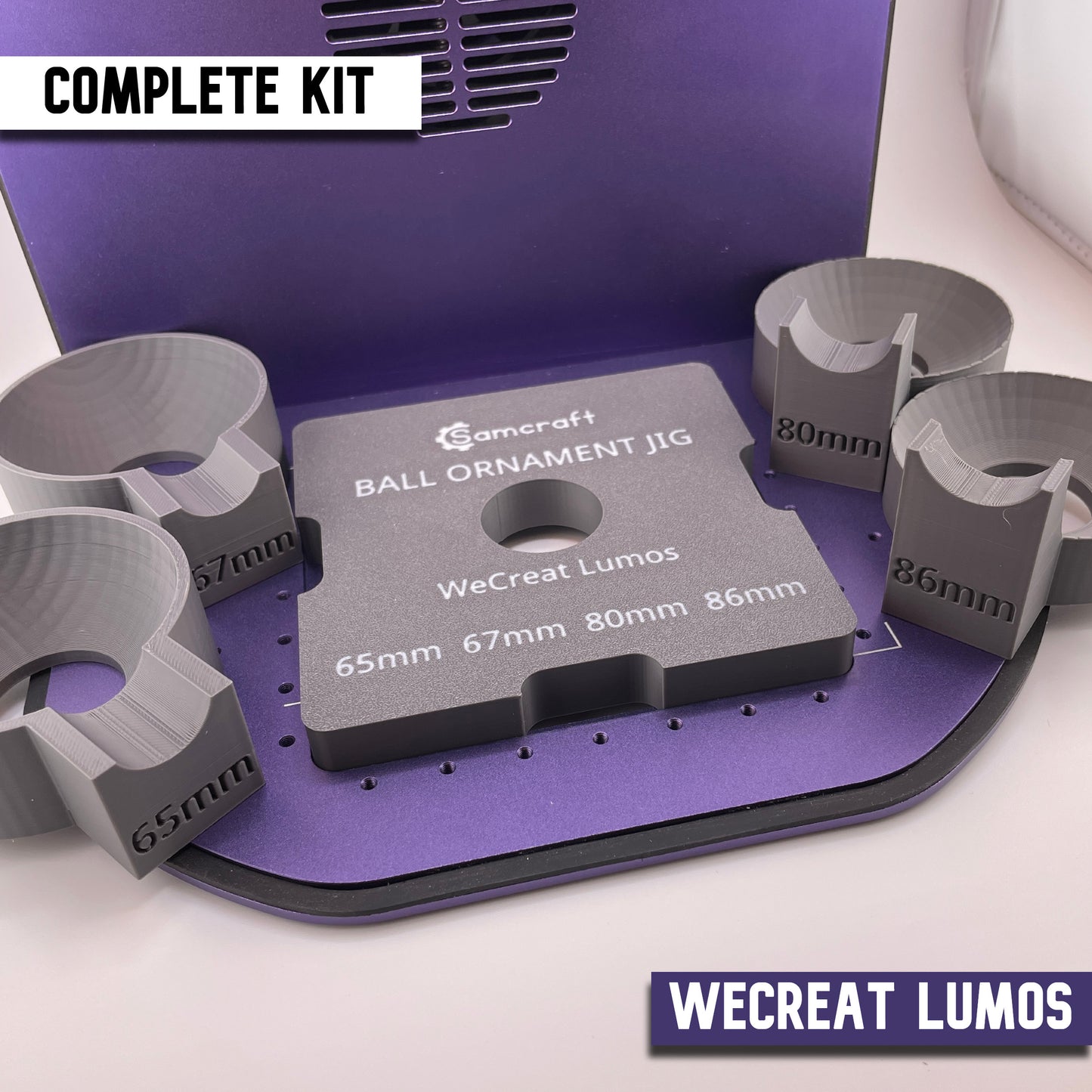 Ball Ornament Jig - WeCreat Lumos