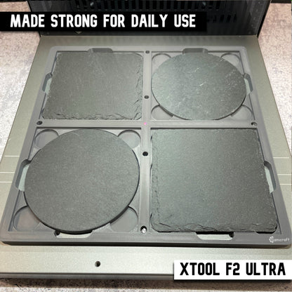 Drink Coaster Jig - 4 inch - xTool F2 Ultra