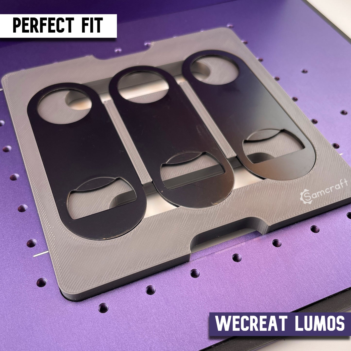 Flat Metal Keychain Bottle Opener Jig - WeCreat Lumos