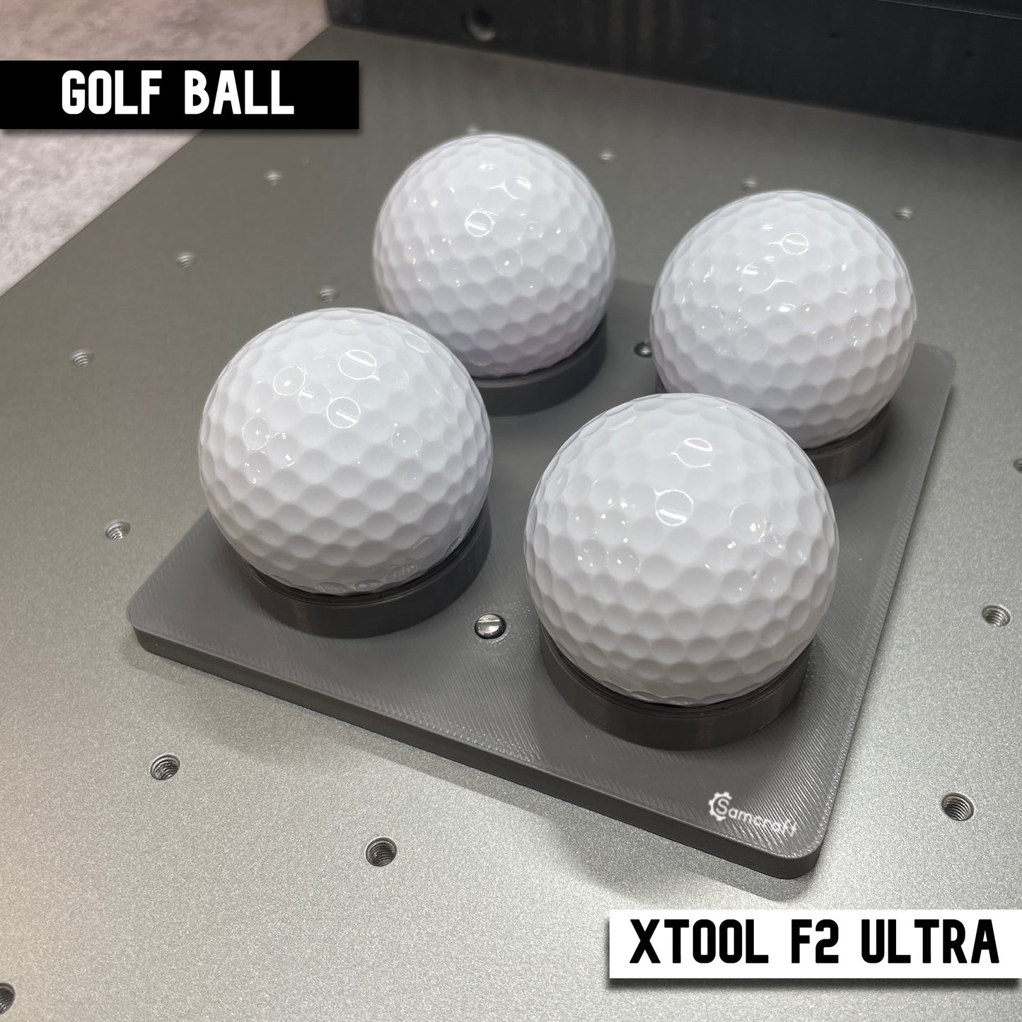 Golf Ball & Table Tennis Ball Jig - xTool F2 Ultra