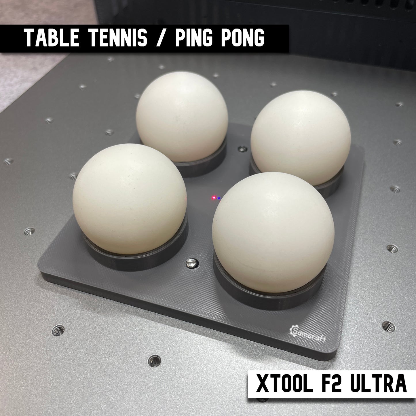 Golf Ball & Table Tennis Ball Jig - xTool F2 Ultra