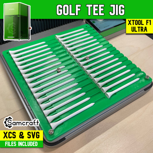 Golf Tee Jig - xTool F1 Ultra
