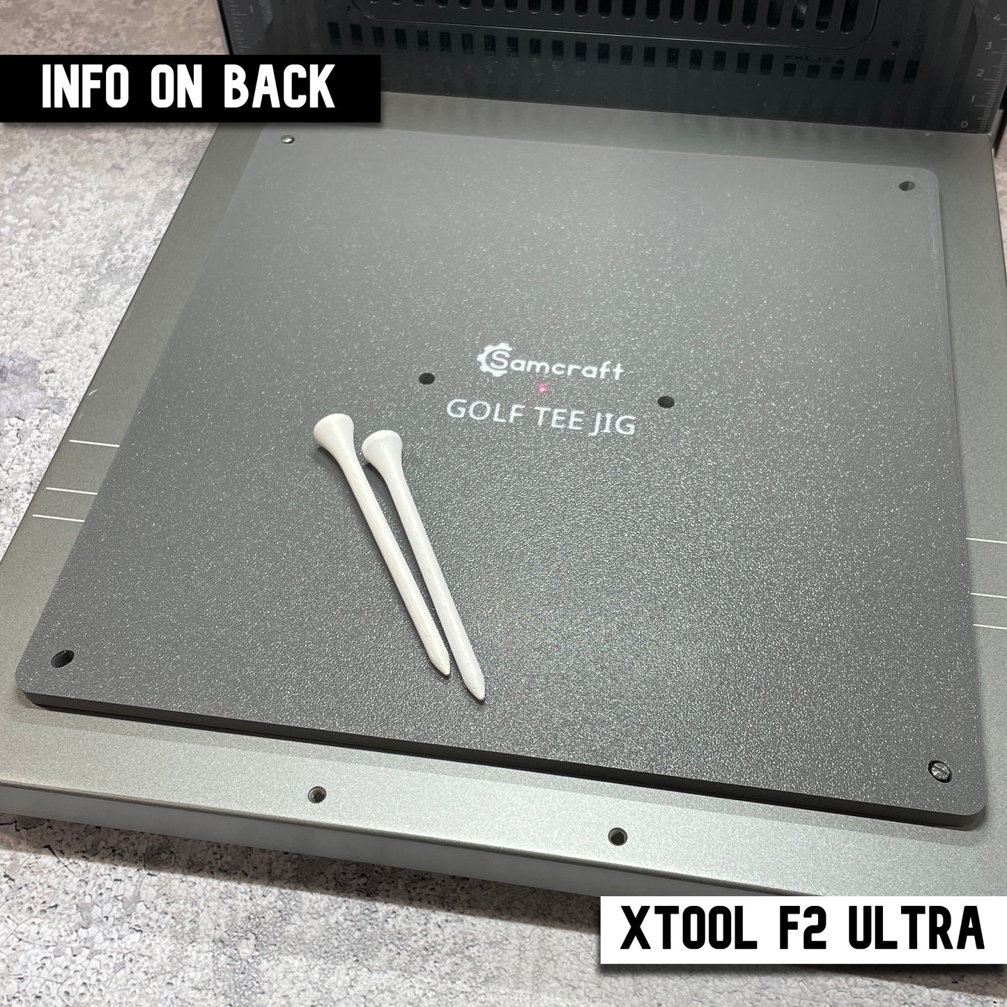 Golf Tee Jig - xTool F2 Ultra